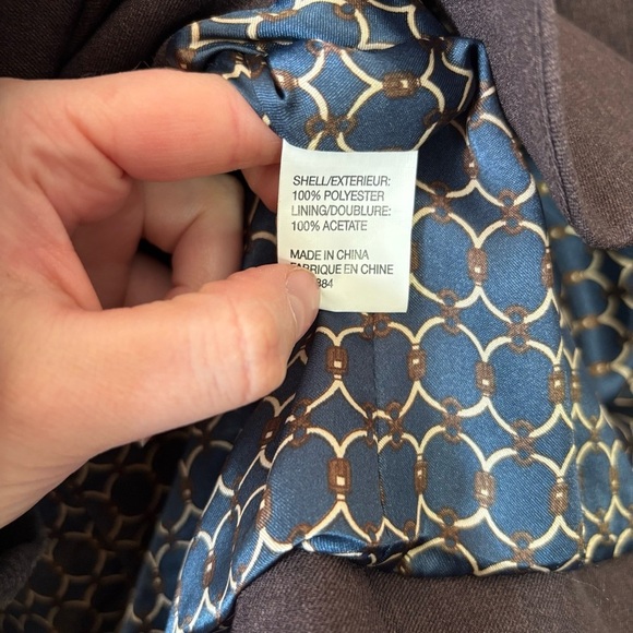 š4/30$š Eric Alexandre Elegant Brown Women's Blazerš¤ - Picture 3 of 4
